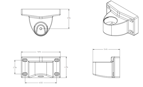 CRM852-KIT Flat Class A Mount Conversion Kit