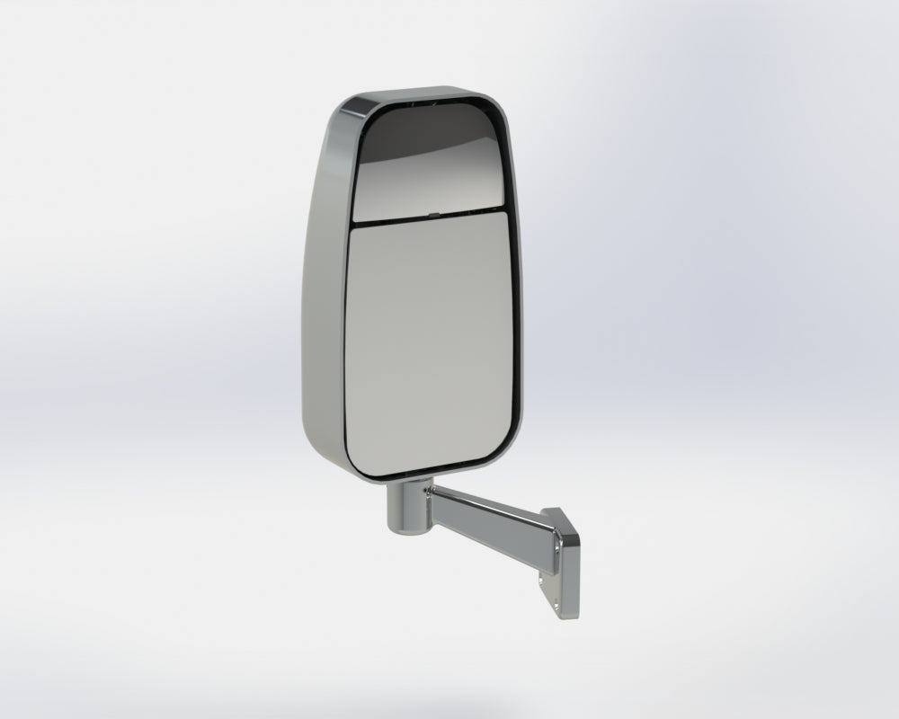 SPART4191 Chrome Spartan Door Mounted Mirror (CRM-310-1750-TPCHR ...