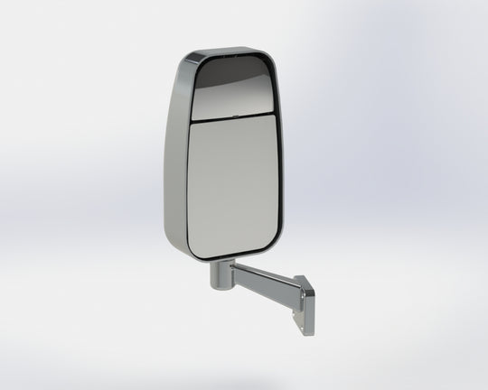 SPART4191 Chrome Spartan Door Mounted Mirror (CRM-310-1750-TPCHR ...