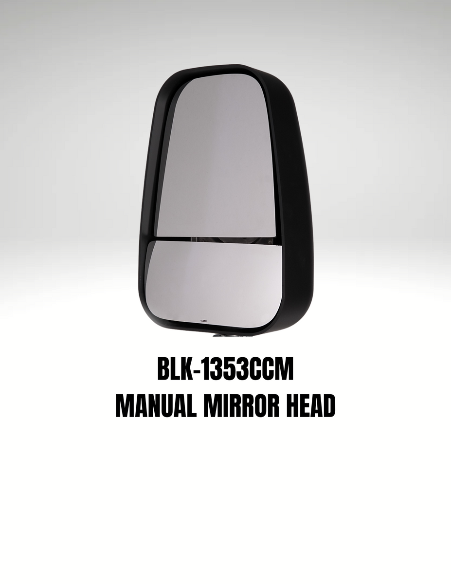 Manual 1350 Series Replacement Mirror Head (BLK-TX-1353CCM) – Ramco ...