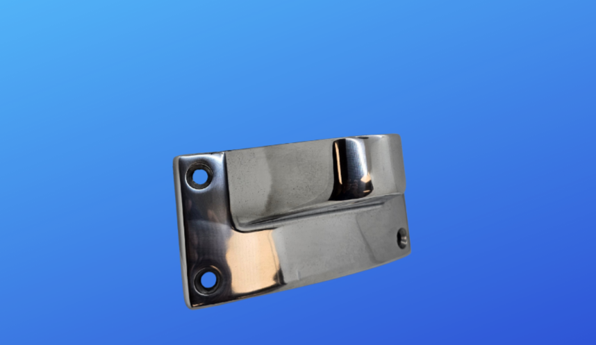 CAS619-CRM Chrome 9" Radius Mount