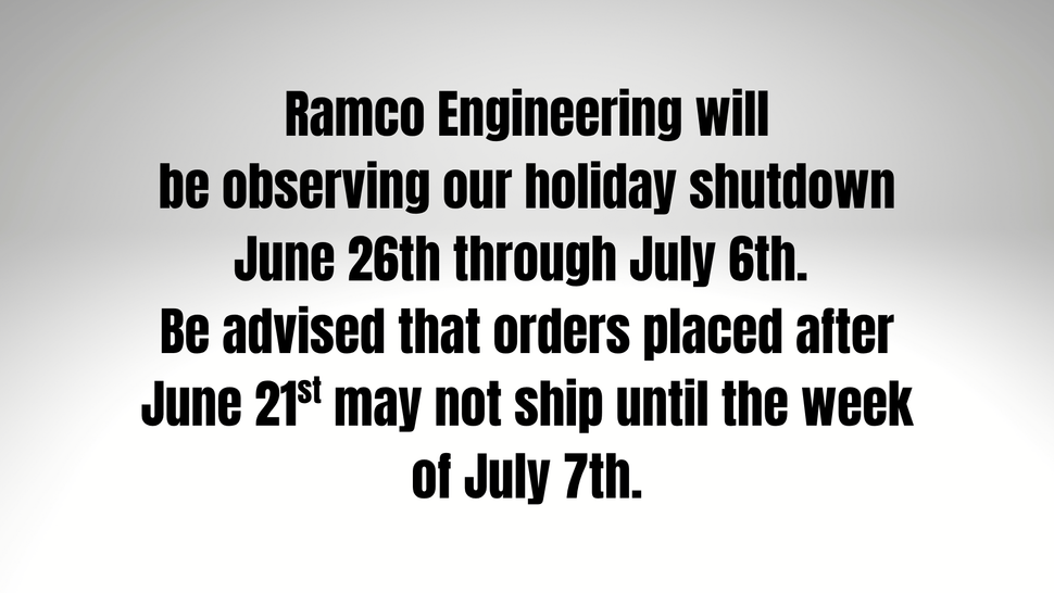 Ramco Online Shop – Ramco Engineering, Inc