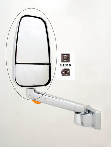 Factory Second Newmar Chrome 1750 Series Replacement Mirror Head (310-CRM-1703CCHR)